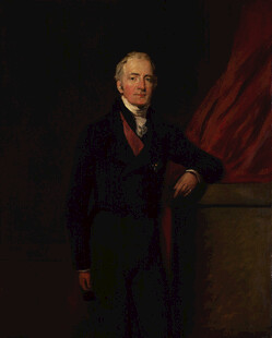 古典绅士肖像画