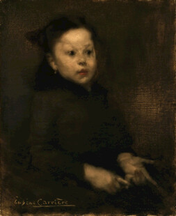 小孩肖像画