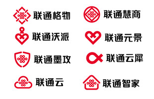 中国联通互联网相关图标集合