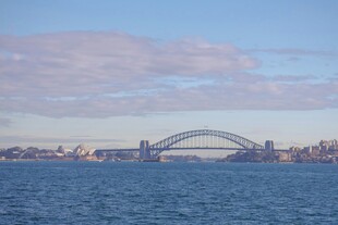 悉尼海港大桥远景