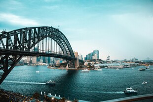 悉尼海港大桥壮丽景观