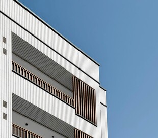 现代简约风格多层建筑外观
