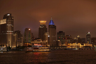 上海外滩璀璨夜景