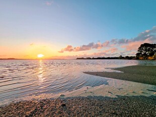 海边日落美景
