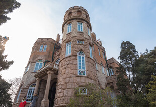 独特欧式风格城堡建筑