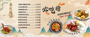 多样中式美食展示