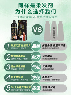 染发产品优势对比展示