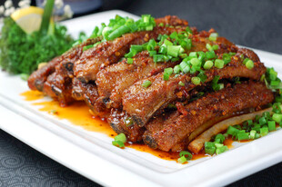 美味葱香大排