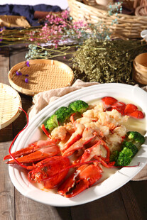 美味海鲜拼盘视觉味觉盛宴