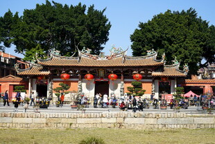 泉州天后宫大门古建筑
