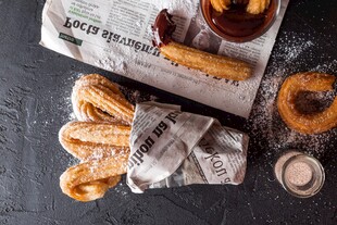 美味烘焙食品组合展示