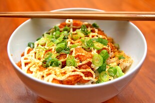 美味蔬菜拌面