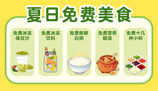 夏日免费美食大赏