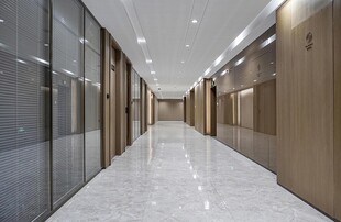 现代简约风格办公走廊