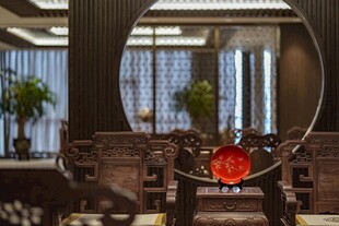 中式典雅客厅家居景致