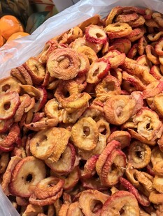 美味苹果干色泽诱人