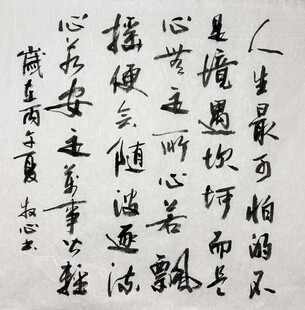 人生 杨克东书法作品