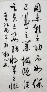 图未就之功 杨克东书法作品