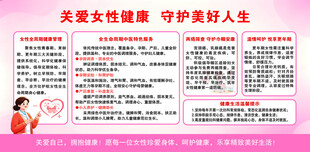 关爱女性健康宣传海报