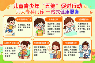 儿童青少年五健促进行动