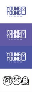 YOUNGED品牌标志设计