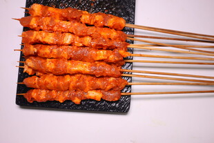 美味鸡肉串
