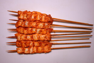 美味鸡肉串