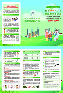 科学补碘三折页
