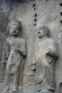 龙门石窟奉先寺佛像