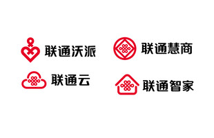 联通系列品牌标识展示