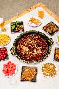 红汤乌鱼花