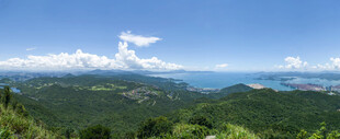 深圳梅沙尖全景