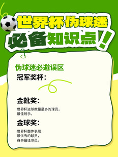 世界杯足球赛必备知识点