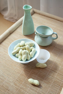 中式茶点茶具古朴组合