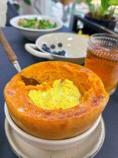 美味南瓜焗蛋