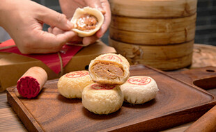 美味中式点心待品尝