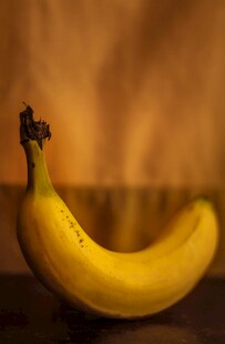 黄色香蕉特写