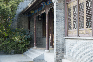 中式古建一角尽显古韵