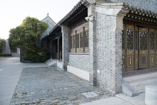 古雅中式建筑外观一角
