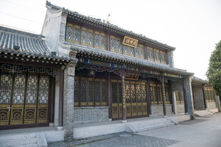 中式传统古建筑外观