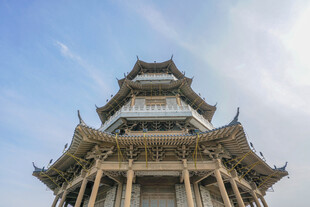 中式古建筑塔楼