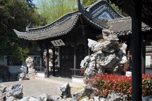 中式古典庭院雅致景致