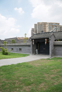 中式建筑庭院景观