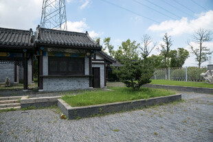 中式传统建筑庭院景致