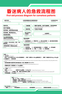 昏迷病人的急救流程图