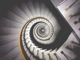 螺旋楼梯的独特建筑美感
