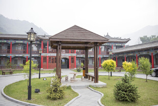 中式庭院凉亭景观