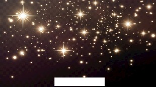 梦幻星空背景装饰效果