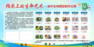 生物宣传展板