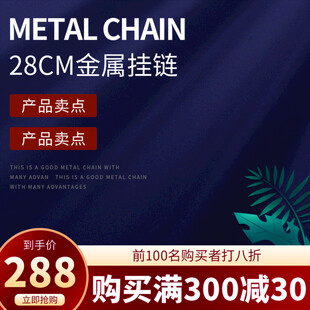 28CM金属挂链产品促销
